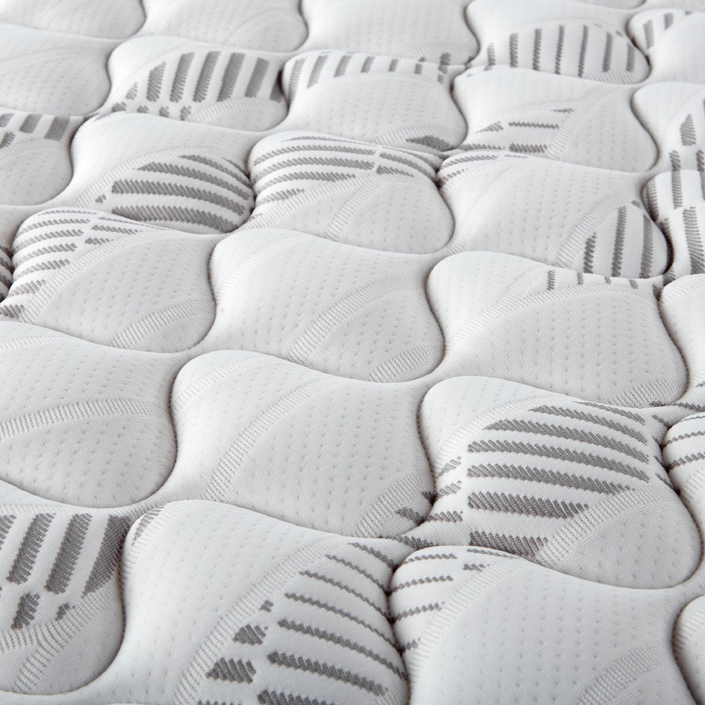 Hayes Twin Firm Tight Top Hybrid Mattress White