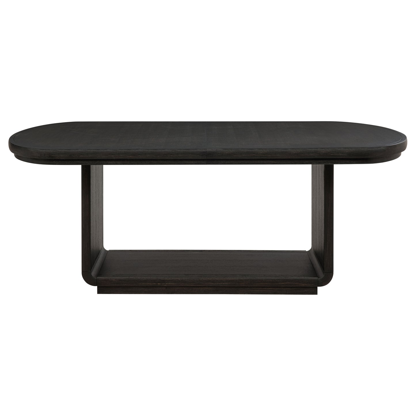 Leandro 78-inch Extension Dining Room Table Burnished Black