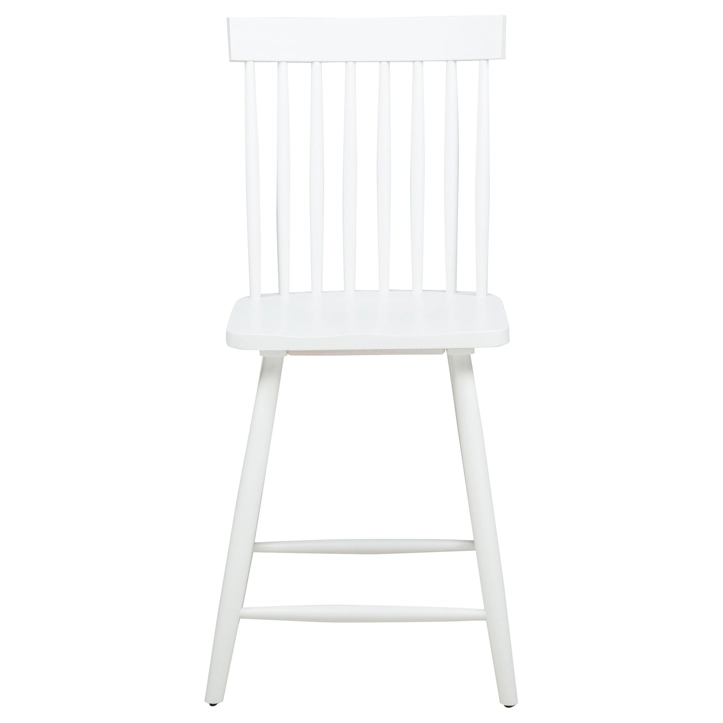 Andrews Windsor Counter Height Dining Side Chair White (Set of 2)