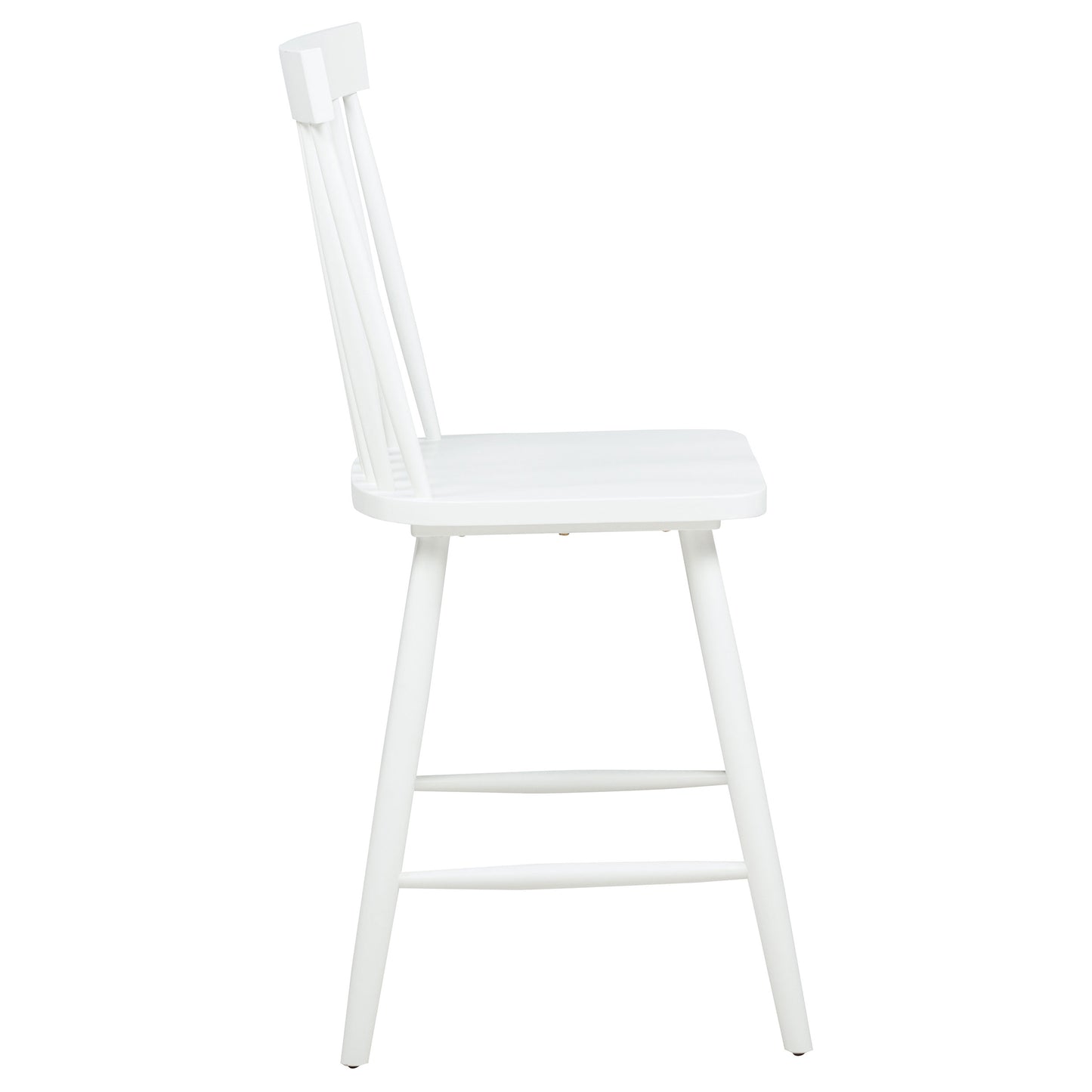 Andrews Windsor Counter Height Dining Side Chair White (Set of 2)