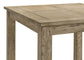 Cardova Square Counter Height Dining Table Vineyard Oak