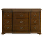 Garland 11-drawer Bedroom Dresser Cabinet Brown Cherry