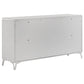 Cassia 5-piece Queen LED Bedroom Set White High Gloss