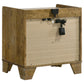 Henderson 4-piece Eastern King Bedroom Set Medium Oak