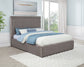 Lawson 54-inch Upholstered Eastern King Platform Bed Mushroom