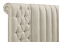 Sonya 4-piece Upholstered Queen Bedroom Set Ivory