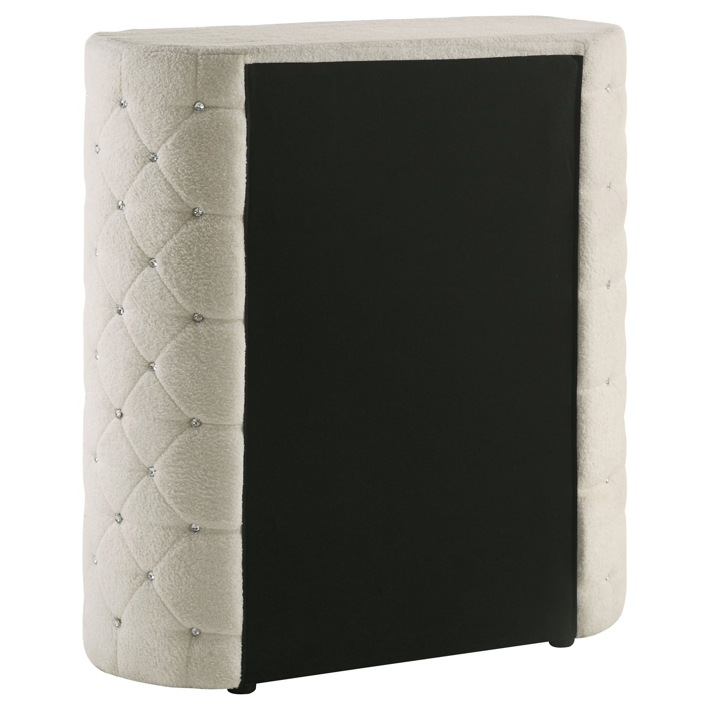 Sonya 5-piece Upholstered Queen Bedroom Set Ivory