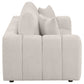 Burnett Chenille Upholstered Wide Arm Sofa Ivory