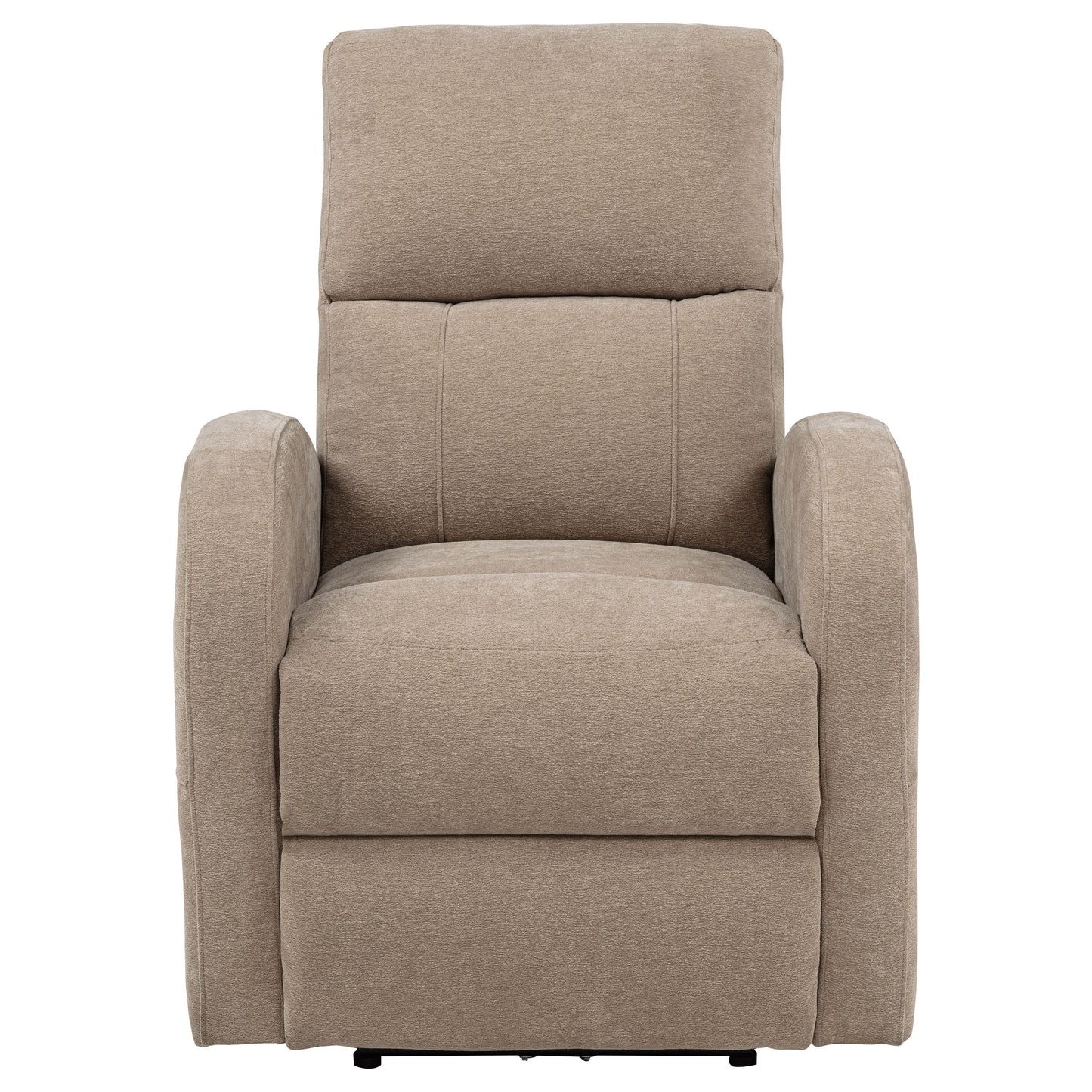 Grant Fabric Upholstered Power Recliner Chair Camel