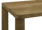 Castlewood Engineered Wood Accent Side End Table Brown Oak