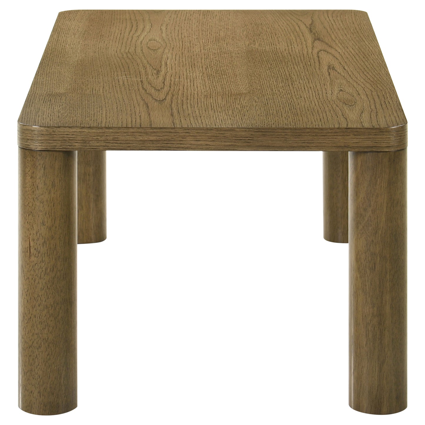 Castlewood Engineered Wood Cocktail Coffee Table Brown Oak