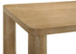 Castlewood 3-piece Cocktail Coffee Table Set Light Oak