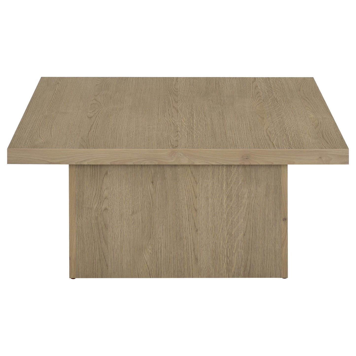 Devar Square Engineered Wood Cocktail Coffee Table Latte