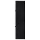 Denison 67-inch 2-door Media Tower Storage Cabinet Black