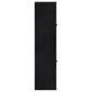 Denison 67-inch 2-door Media Tower Storage Cabinet Black