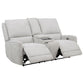 Sylmar Chenille Upholstered Power Reclining Loveseat Dove Grey