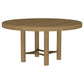 Arini 60-inch Round Wood Dining Room Table Sand Wash