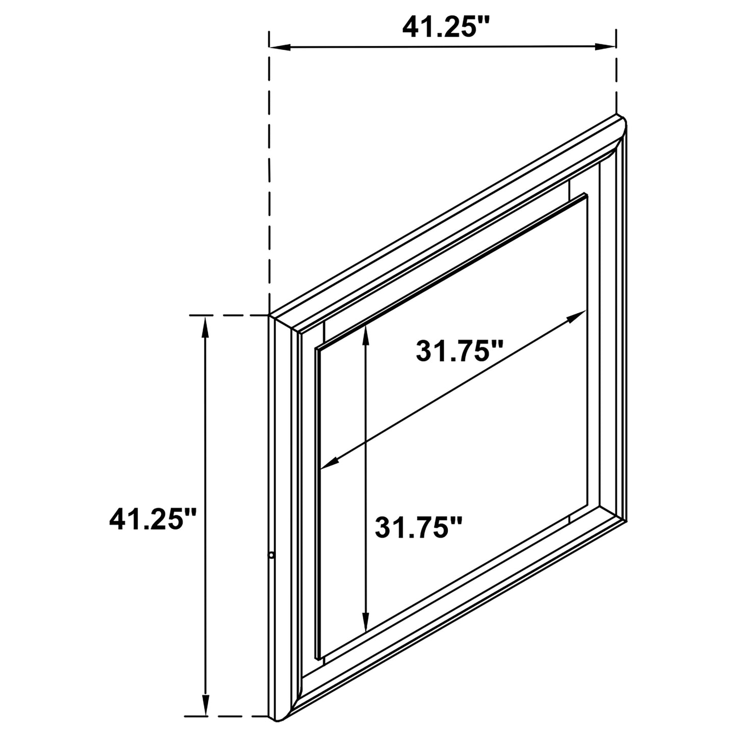 Cassia 4-piece Queen LED Bedroom Set White High Gloss