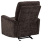 Navarro 3-piece Upholstered Reclining Sofa Set Dark Brown
