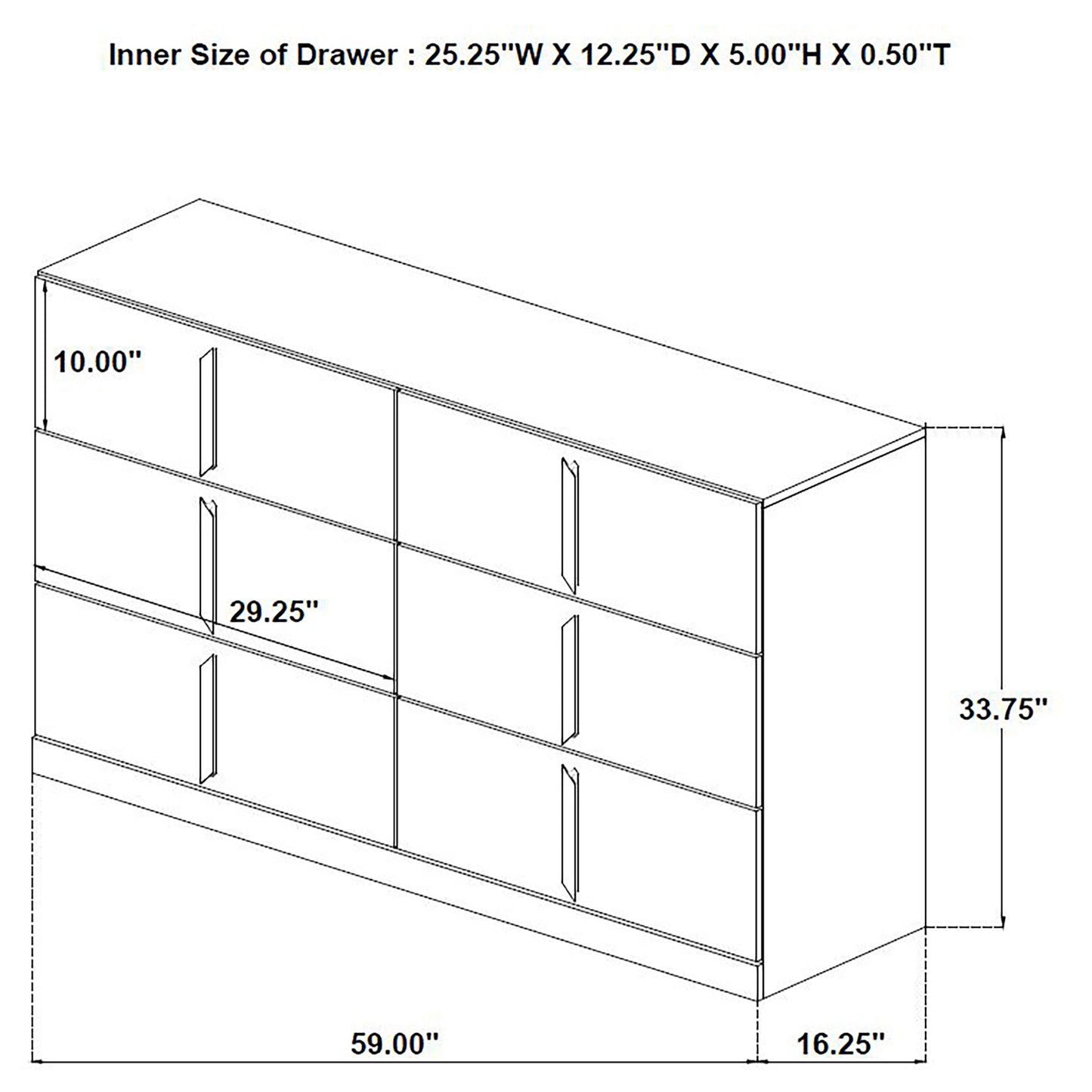 Ines 5-piece Queen Bedroom Set Grey and White High Gloss
