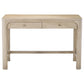 Solano 2-drawer Makeup Table Vanity Desk Weathered Mango