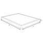 Mercer 5-inch Queen Low Profile Box Spring Foundation