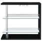 Prescott Rectangular Home Wine Table Black High Gloss
