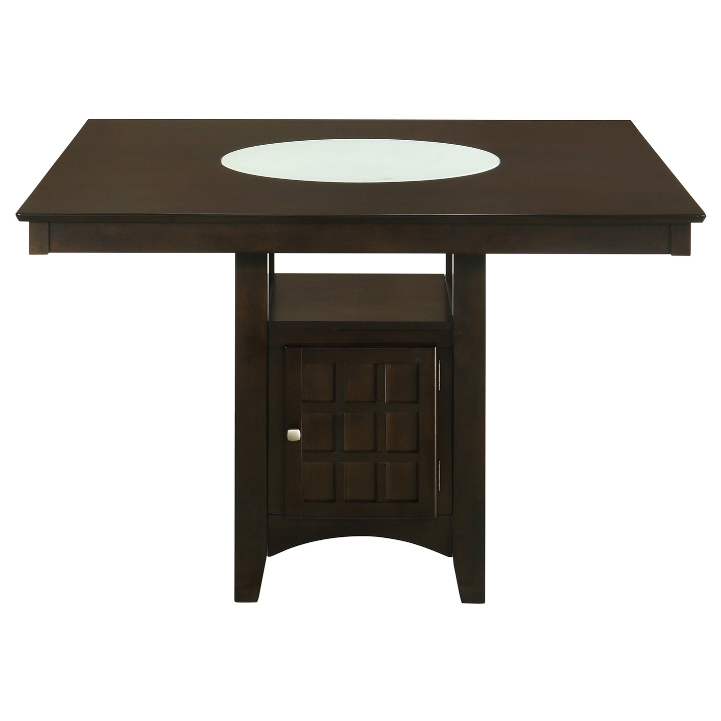 Gabriel 5-Piece Upholstered-Back Counter Height Dining Set Cappuccino
