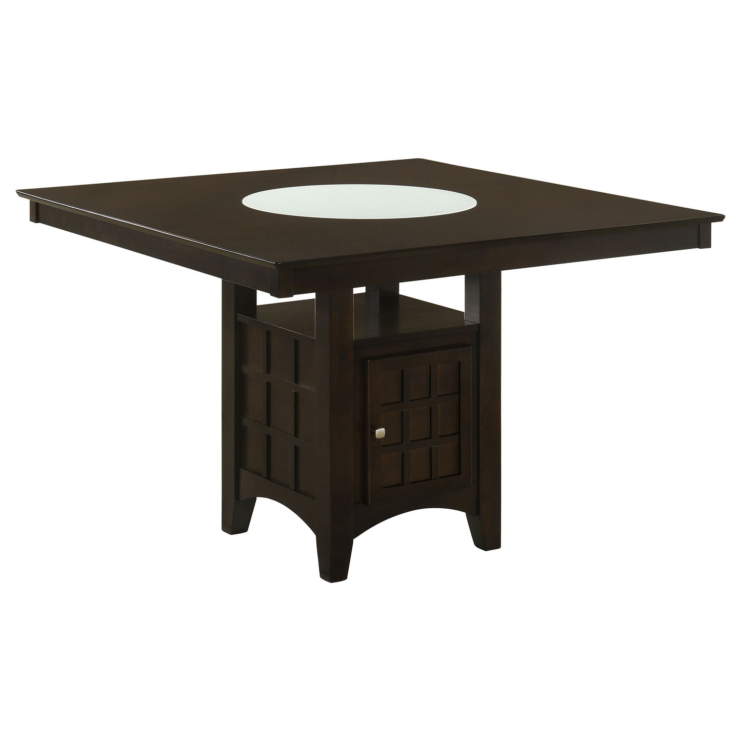 Gabriel 7-Piece Upholstered-Back Counter Height Dining Set Cappuccino