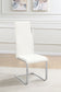 Montclair Upholstered Dining Side Chair White (Set of 4)