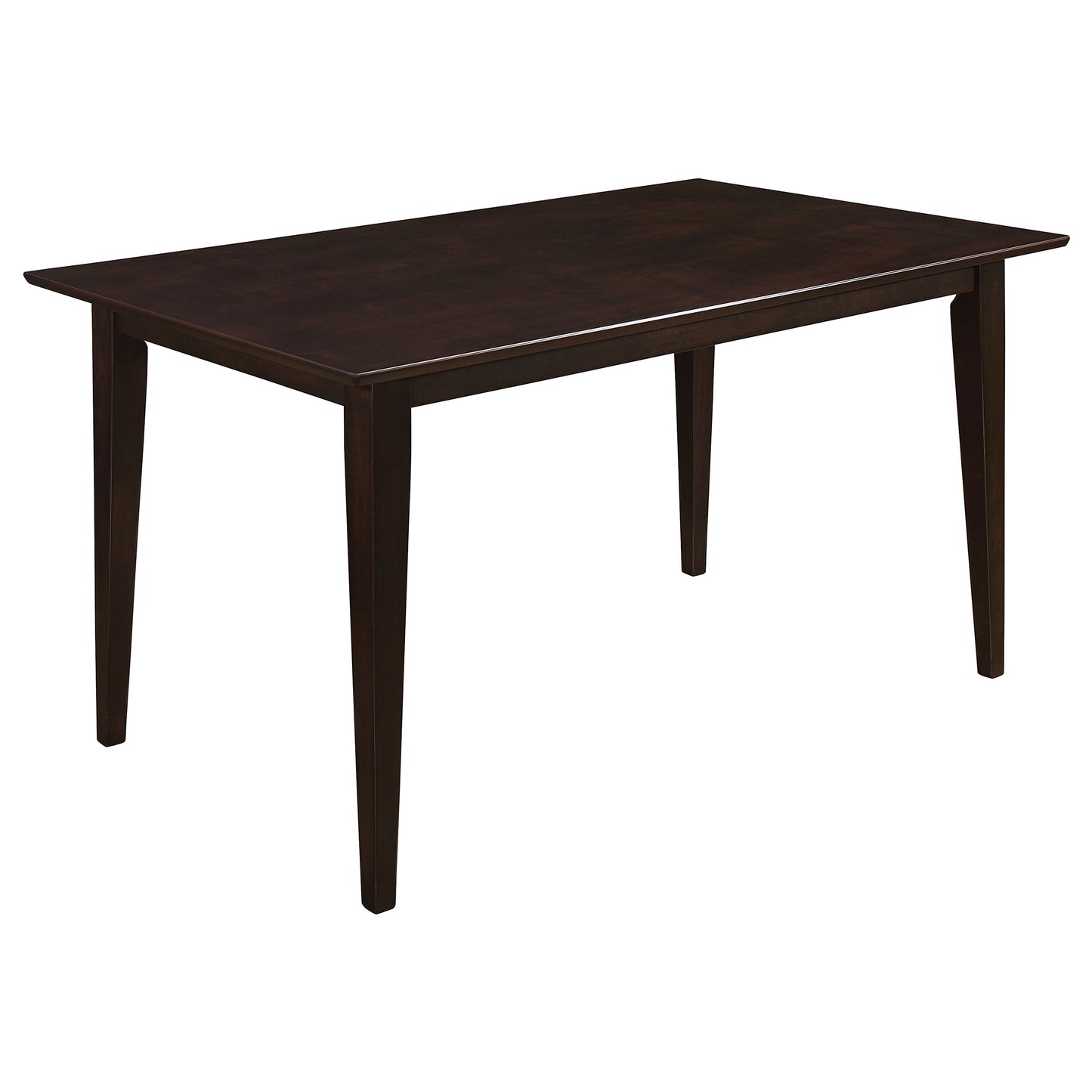 Gabriel 5-Piece Lattice-Back Rectangular Dining Set Cappuccino