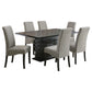Stanton 7-piece Rectangular Dining Table Set Grey