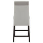 Stanton Velvet Upholstered Counter Chair Grey (Set of 2)