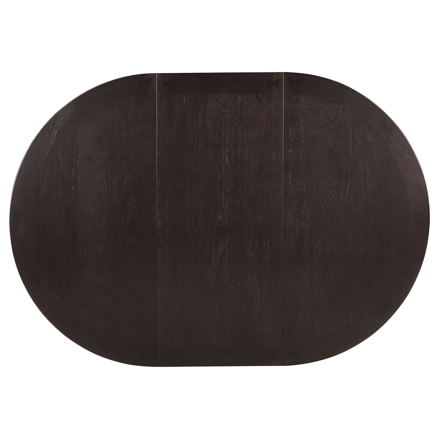 Lavon Oval 60-inch Wood Extension Leaf Dining Table Espresso