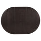 Lavon Oval 60-inch Wood Extension Leaf Dining Table Espresso