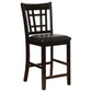 Lavon 5-piece Oval Counter Height Extension Dining Set Espresso
