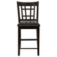 Lavon 5-piece Oval Counter Height Extension Dining Set Espresso