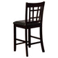 Lavon 5-piece Oval Counter Height Extension Dining Set Espresso