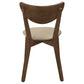 Kersey Wood Dining Side Chair Chestnut (Set of 2)
