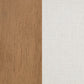 Baney Fabric Upholstered Dining Side Chair Beige and Rustic Honey