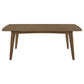 Malone Rectangular 78-inch Wood Dining Table Dark Walnut