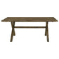 Alston Rectangular 71-inch Dining Table Knotty Nutmeg
