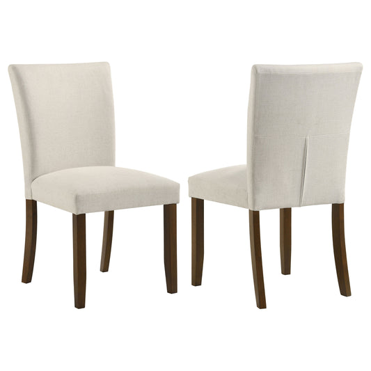 Paxton Upholstered Dining Side Chair Beige (Set of 2)