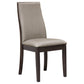 Spring Creek Upholstered Dining Chair Taupe (Set of 2)