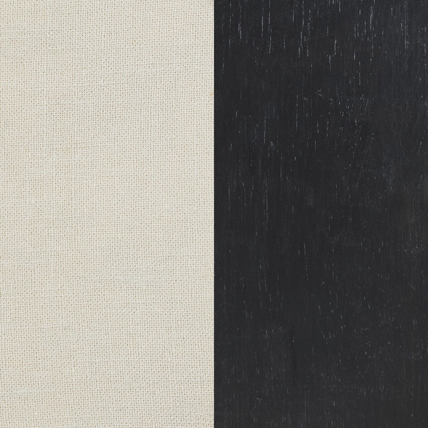 Alana Upholstered Dining Side Chair Beige Smokey Black (Set of 2)