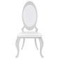 Antoine Upholstered Dining Chair Cream White (Set of 2)