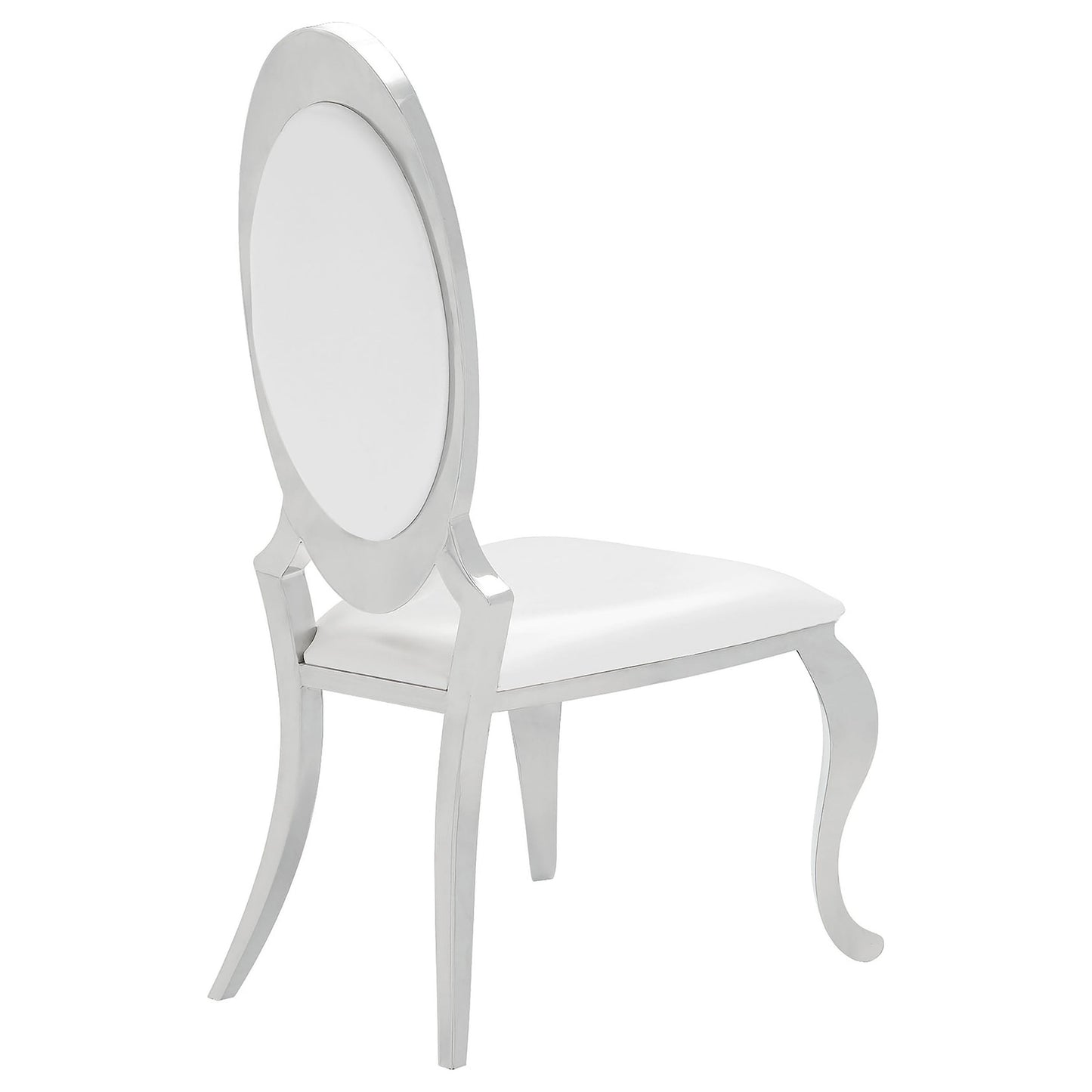 Antoine Upholstered Dining Chair Cream White (Set of 2)