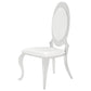 Antoine Upholstered Dining Chair Cream White (Set of 2)