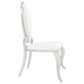 Antoine Upholstered Dining Chair Cream White (Set of 2)