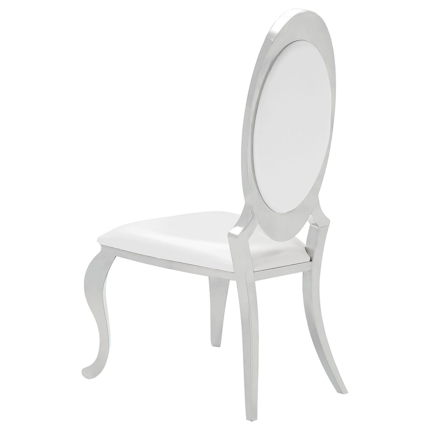 Antoine Upholstered Dining Chair Cream White (Set of 2)